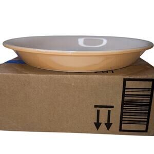 1950's Fire King Peach Lustre 9 Inch Pie Plate No 460